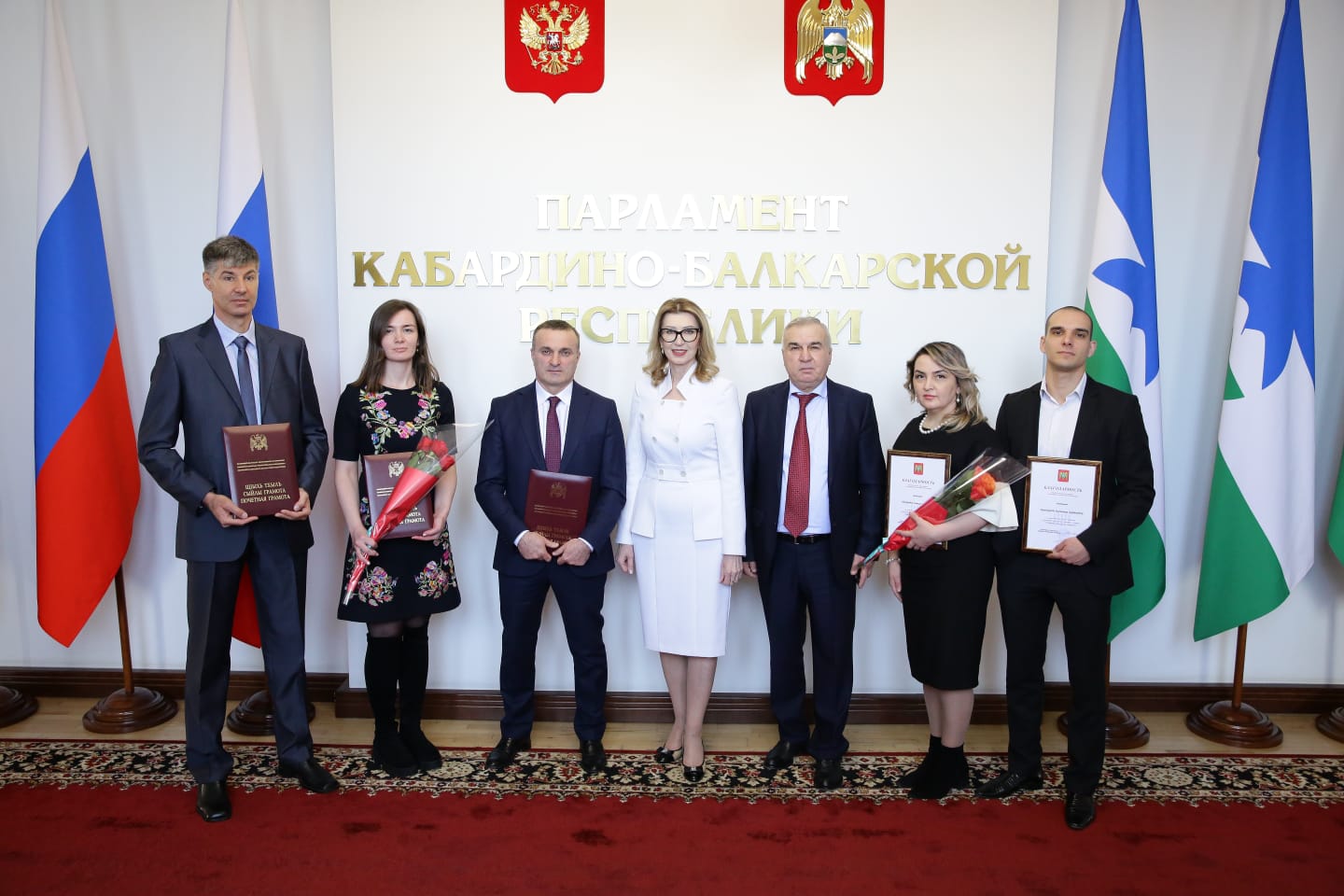 В Парламенте КБР наградили лучших
