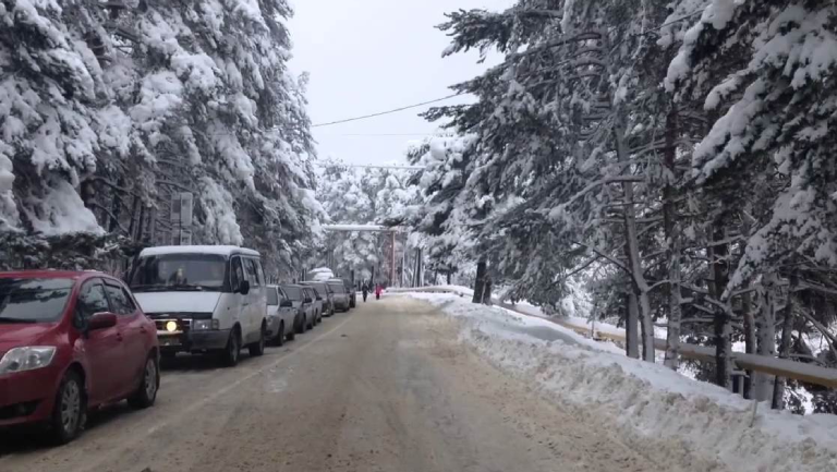 Организация движения автотранспорта в Приэльбрусье в праздники