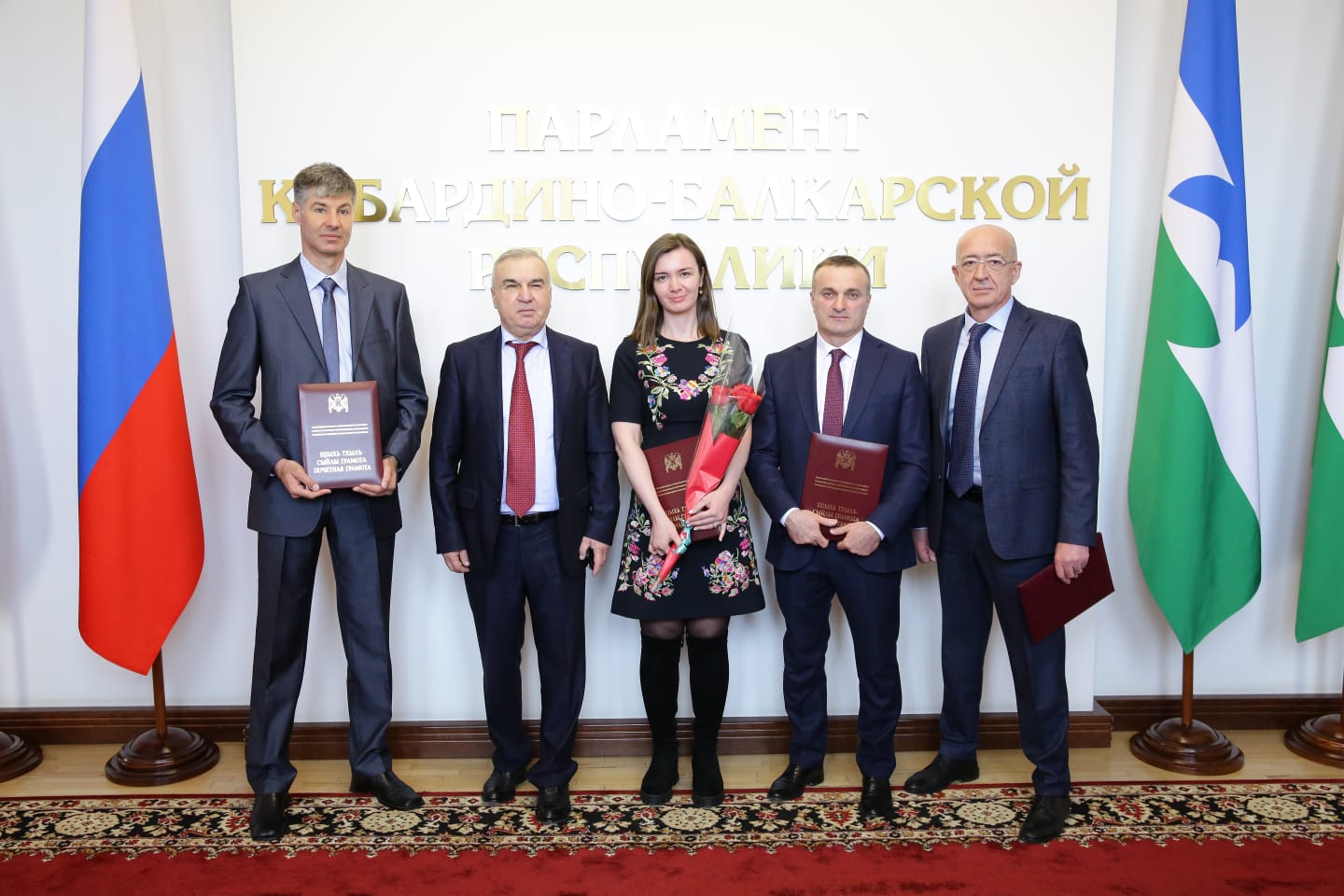 В Парламенте КБР наградили лучших