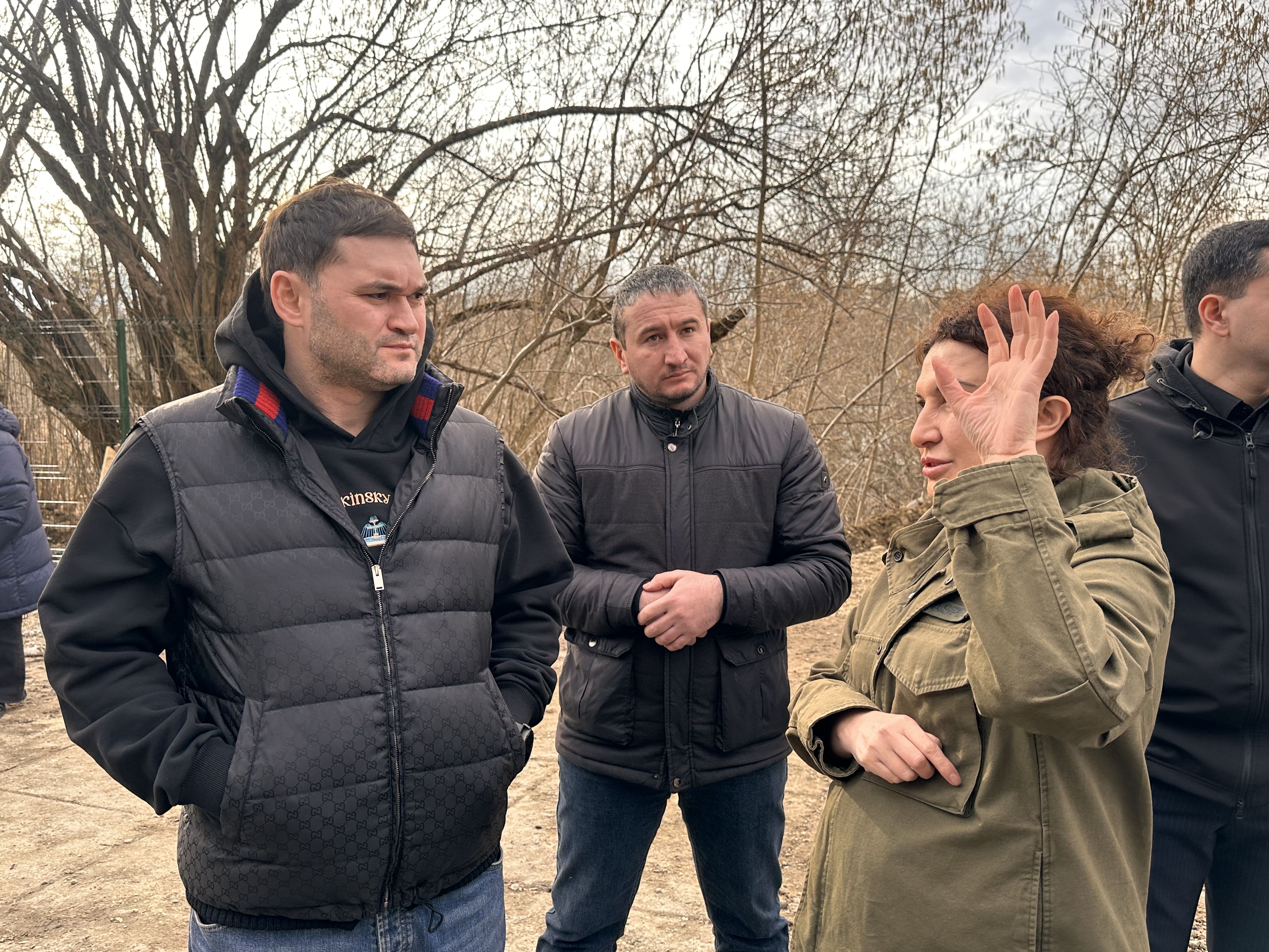 Инспекционный выезд министра курортов и туризма КБР на территорию Нальчикского терренкура.