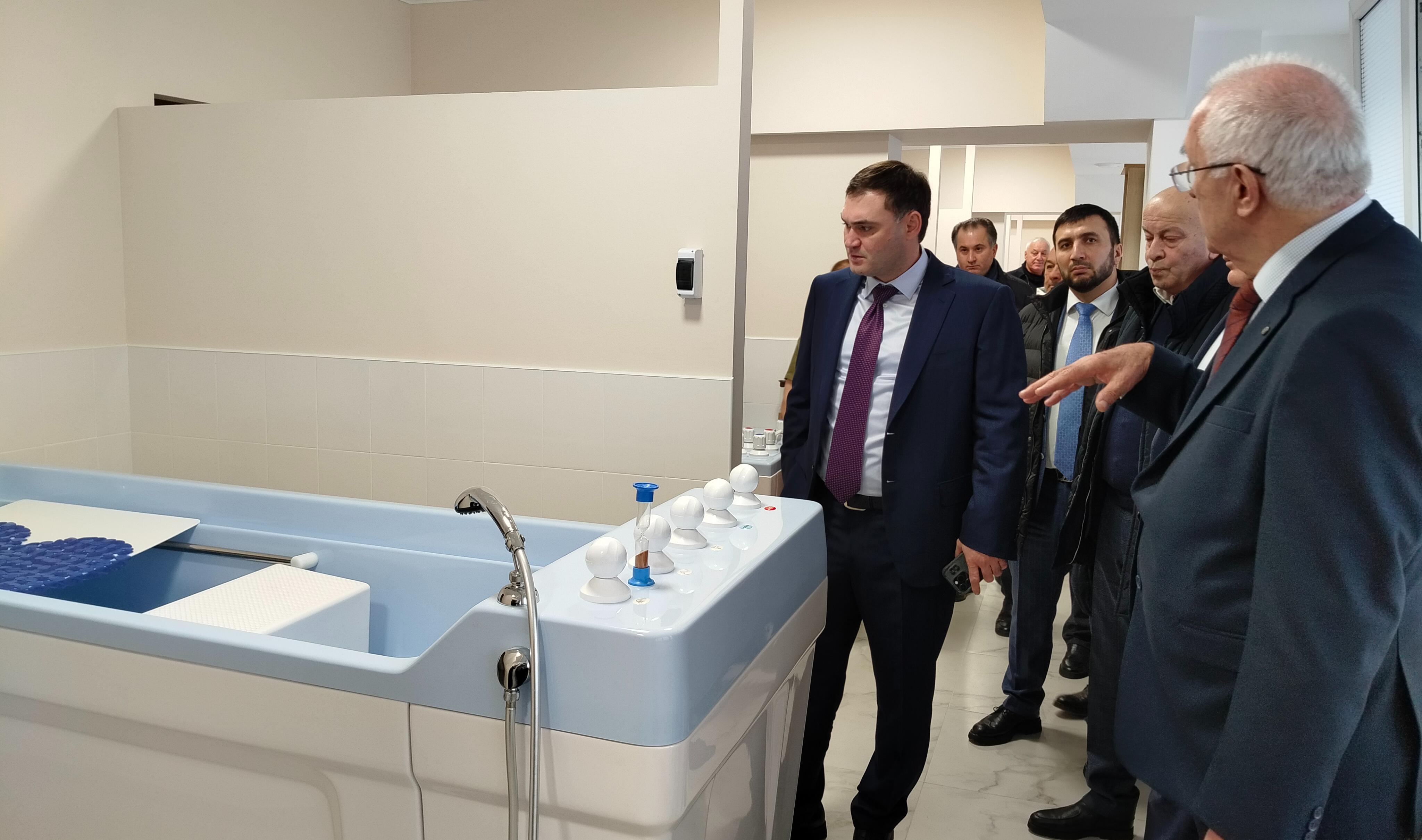 В санатории «Горный родник» открыли новое лечебно-консультативное отделение.